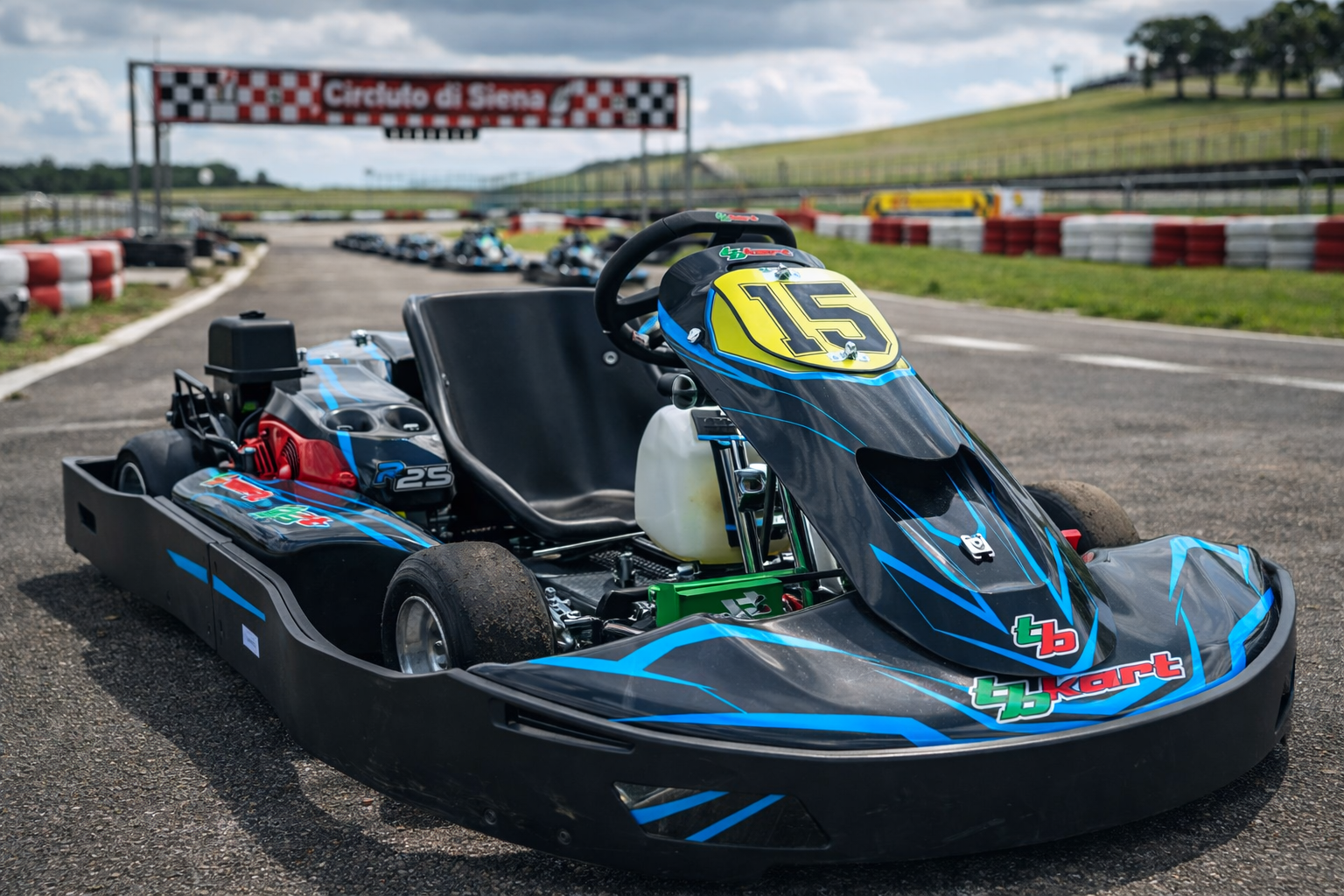 Nuova flotta TBKART 390cc al Circuito di Siena per le gare Grand Prix